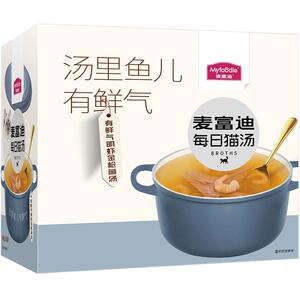 麦富迪猫零食湿粮包每日猫汤猫罐头猫条营养猫湿粮补水40g*10