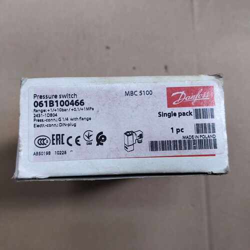 询价-061B100466 1-10bar Danfoss丹佛