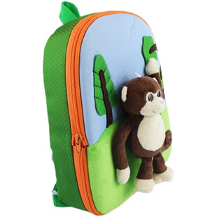 灵巧主儿ambidexter3D立体变脸背包原创设计小学生书包儿童双肩包