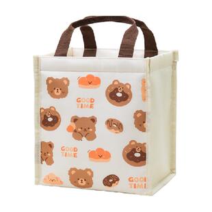 乐扣乐扣铝箔保温袋便当包手提袋学生带饭上班族饭盒袋便携餐盒包