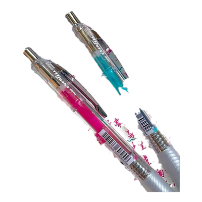 日本派通速干透明中性笔