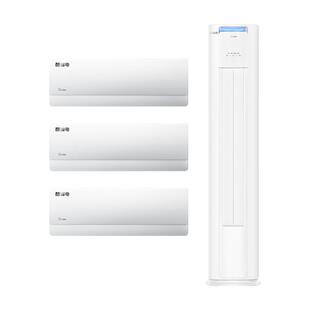 美的酷省电二代空调套装组合一级变频家用三室一厅官方旗舰店正品