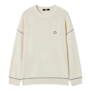 KARL LAGERFELD【新年款】棉质针织衫2026年春新品老佛爷男女同款
