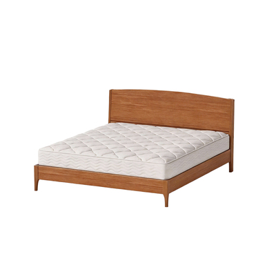 汉森北欧简约全实木榉木床