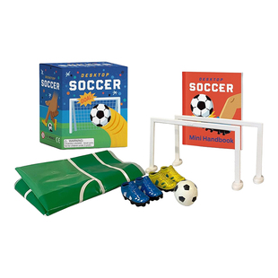 【现货】桌面足球 Desktop Soccer: Goal!(RP Minis) 英文原版迷你足球场游戏桌面摆件 文创套装节日礼物书籍