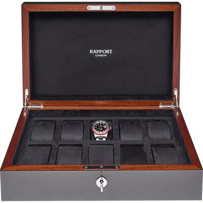 Rapport手表盒碳纤维英国