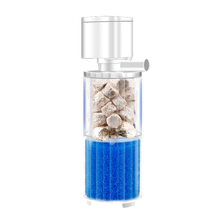 鱼缸过滤器材料循环系统水泵制氧一体机小型吸粪圆形鱼马桶三合一