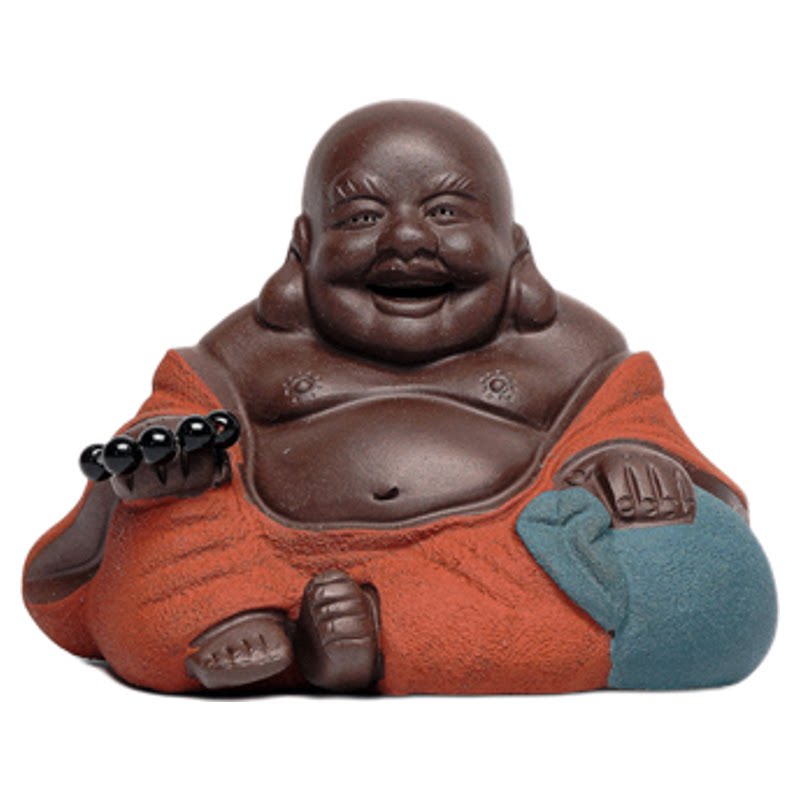 听壶居宜兴紫砂大号弥勒佛茶宠