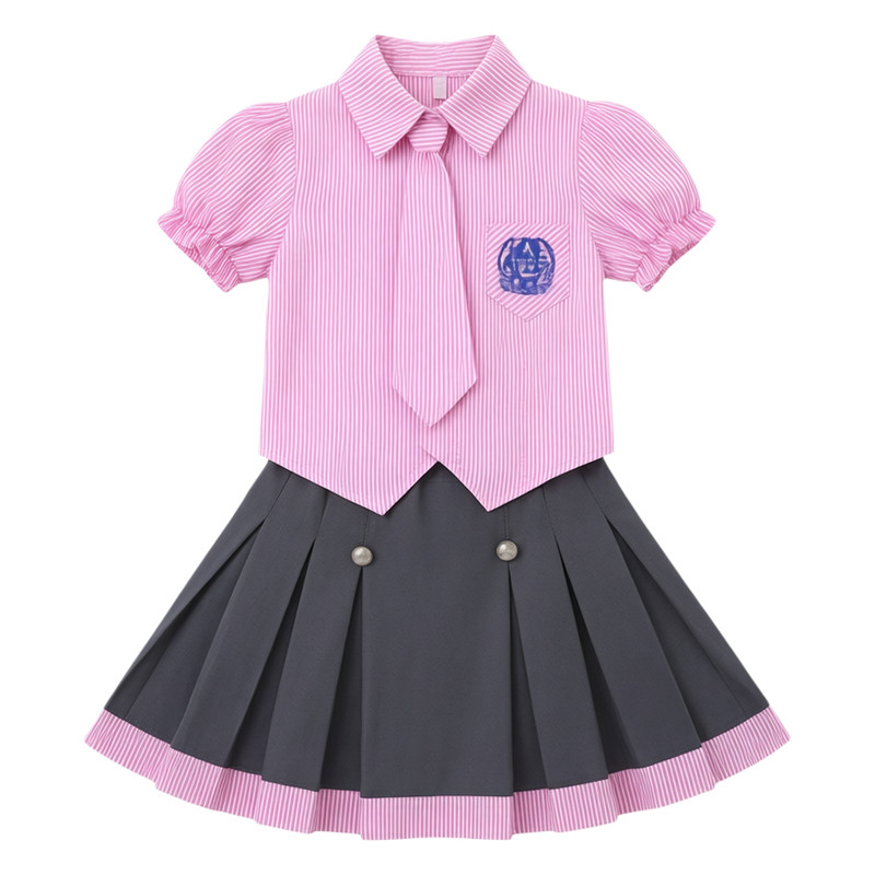 儿童学院风运动会合唱校服