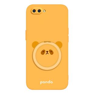圆脸熊猫适用oppoR11手机壳R11s/R11plus/R11splus新款OPPO硅胶st套支架支点壳全包plusk防摔t男oppr女opr软