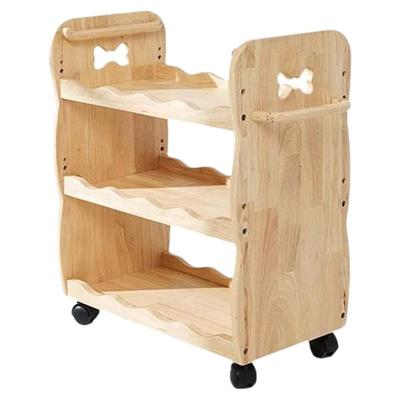 【进口】实木多功能婴儿收纳架
