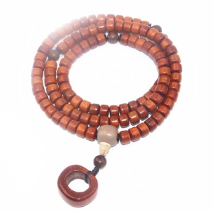 正品牦牛骨手串108颗佛珠念珠西藏特色男款手链项链把件高档饰品