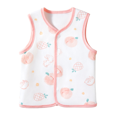 科巢宝宝马甲纯棉透气四季款