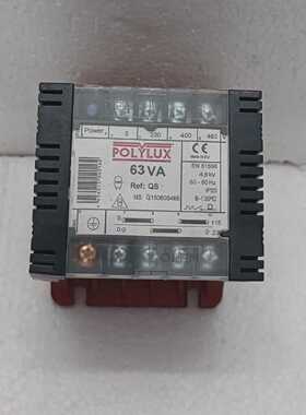 POLYLUX TRANSFORMER 63 VA 230-400-460 115-230 V EN 61558 50-