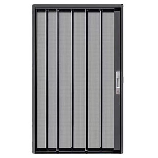 金刚网折叠纱门防盗防老鼠铝合金隔断隐形推拉沙门伸缩防蚊钢沙窗
