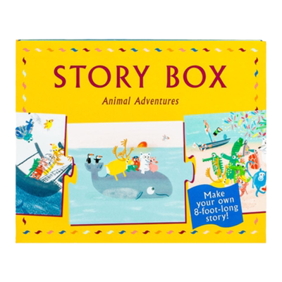 现货【外图原版】进口英文 Story Box Animal Adventure 故事盒 动物探险 手工书