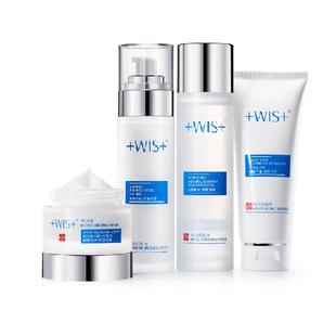 WIS极润紧致套装补水水乳面霜洁面乳舒缓修护保湿礼盒男女正品