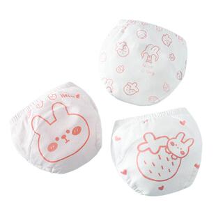 女宝宝如厕训练裤夏季纯棉男宝宝婴儿童隔尿内裤可洗戒尿不湿神器