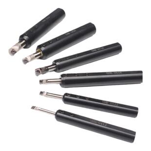 小内孔车刀片小径车刀镗孔刀杆SHB刀套4-20毫米高速钢内孔CCMT03