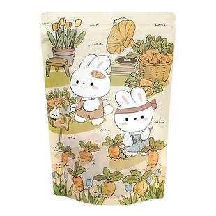 可爱卡通饼干糖果包装袋零食袋子自封袋烘焙食品分装袋封口密封袋