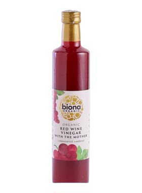 Biona有机红酒醋500毫升家用装调味料酱类调料醋类日常瓶装美味版