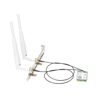 gxlinkstar WiFi6E AX210/AX200/BE200 Intel电竞千兆高增益天线白色系主机内置WiFi蓝牙二合一无线网卡模块