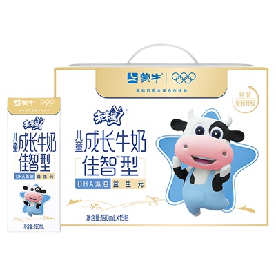 蒙牛未来星儿童成长牛奶