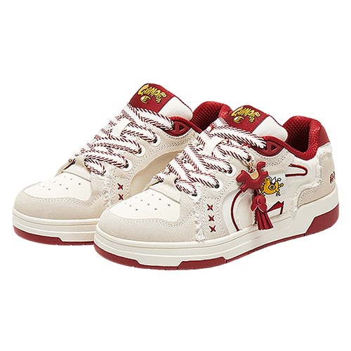 【马年系列】Champion冠军26春季新款红色飘带板鞋女运动休闲鞋男