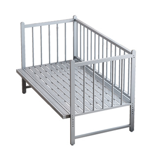 儿童拼接床带延边无缝衔接安全防摔宝宝单人床加高护栏铁艺婴儿床