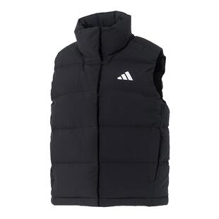 Adidas阿迪达斯女装2025冬季新款W HELIONIC VEST羽绒马甲KH3973