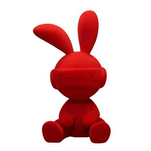 兔子坐姿摆件创意公仔客厅桌面入户玄关电视柜轻奢高档装饰品礼物