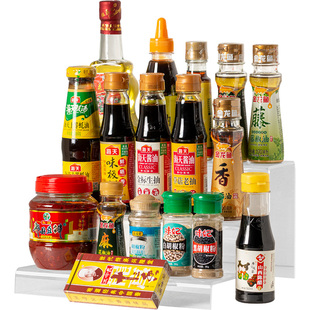 宿舍调料组合套装海天酱油千禾醋金龙鱼油盐鸡精蚝油调味品小样