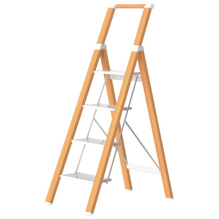 格美居铝合金梯子加厚家用折叠梯室内多功能四五步人字梯伸缩楼梯