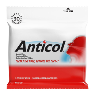 Nestle雀巢澳洲进口润喉糖Soothers桉树去口气提神醒脑黑加仑30粒