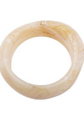 sdeer文艺复古风树脂不规则手镯