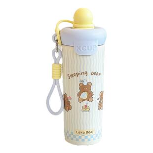 316食品级~不锈钢保温杯女士高颜值2026新款卡通可爱办公水杯上学