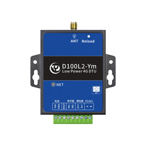 银尔达电池供电低功耗4G DTU模块一路RS485二路模拟量4-20ma输入