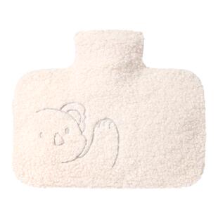 samply三朴热水袋注水防爆灌水暖水袋女生毛绒可爱双插手暖手袋