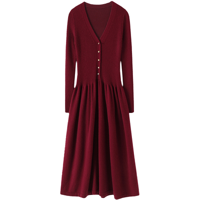 启超高端100%纯山羊绒衫