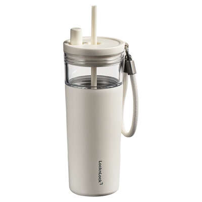 乐扣乐扣大容量茶水分离杯保温杯