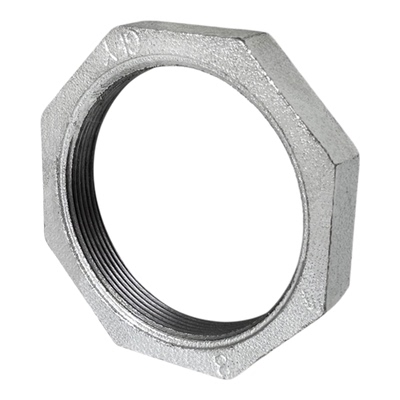 镀锌根母固定螺母锁母水管螺纹