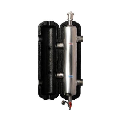 不锈钢耦合罐壁挂炉地暖分压混水罐去藕罐水力分压平衡器