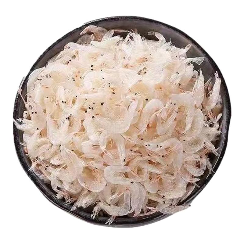 特级虾皮新鲜淡干深海野生高钙无盐虾皮干货优质食用毛虾水产
