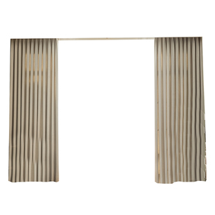 日式原木风棉麻窗帘2026新款客厅卧室高级感半遮光奶油色布料定制