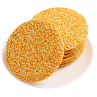 远帆蛋清脆饼芝麻饼圆形薄脆饼干小包装散装老式香酥休闲小零食