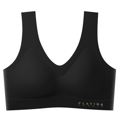 维幂身姿无钢圈背心式乳胶文胸