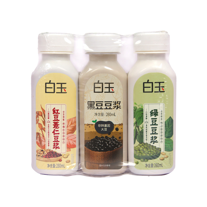280ml*4瓶白玉谷物豆浆口感细腻
