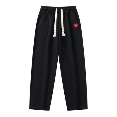 查尔斯桃心爱心休闲裤