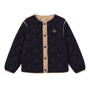 POLOWALK童装 男女童羽绒服轻薄内胆2025秋冬新儿童校服神器保暖