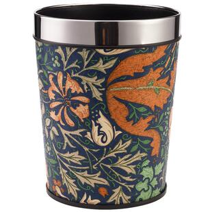 家用塑料压圈无盖垃圾桶卧室客厅卫生间厨房黑色筒简约现代收纳桶